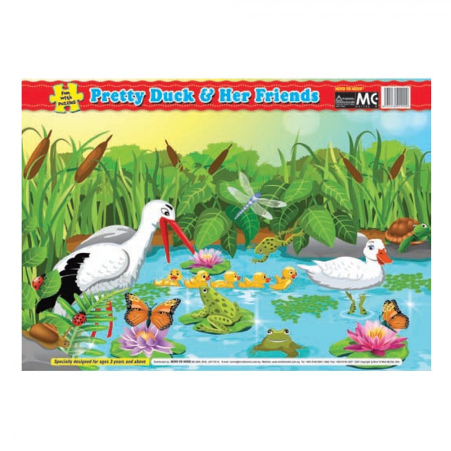 Fun With Puzzle Pretty Duck & Her Friends (MM19909)