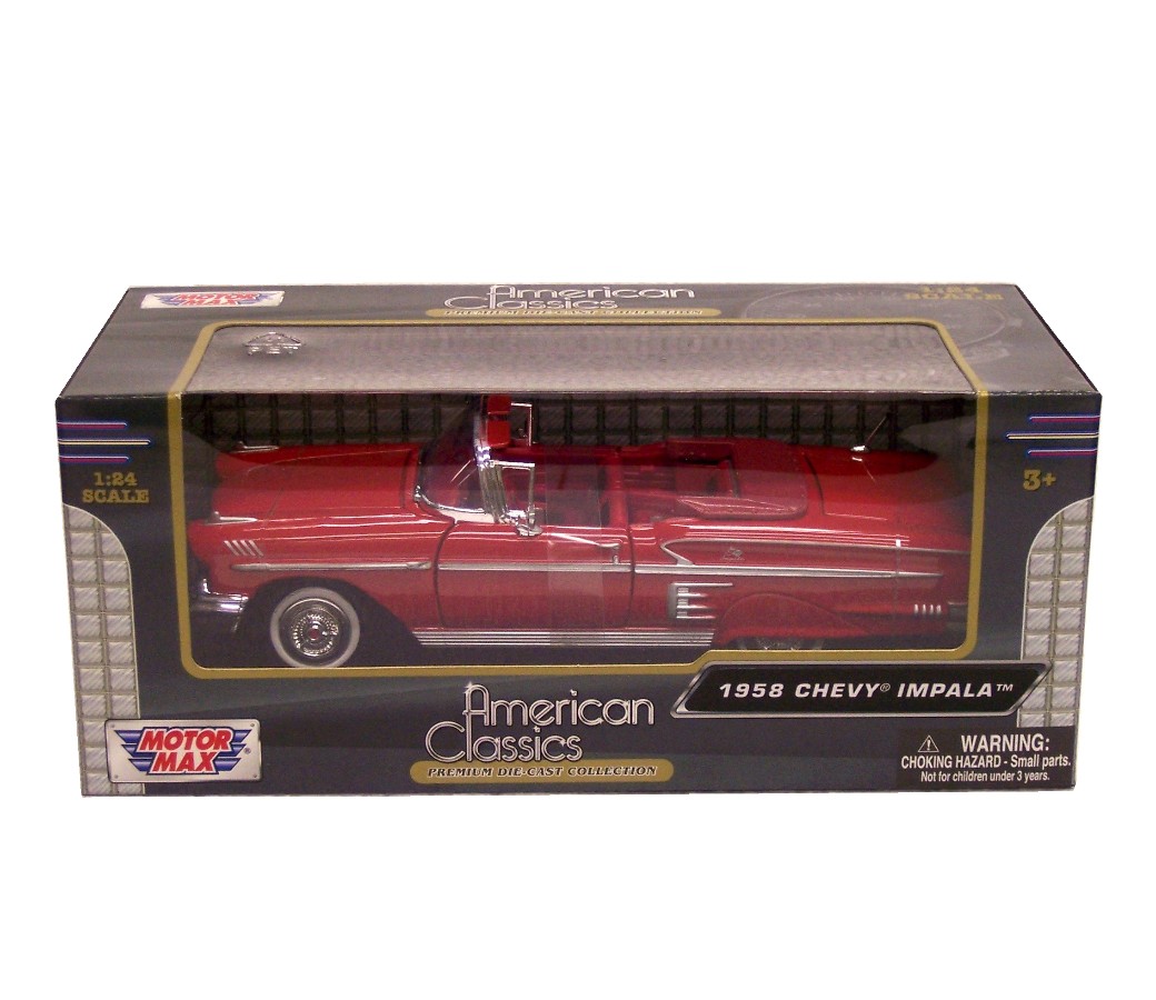 Chevy Impala 1958 124 Black MM73267RD larger image