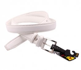 Belts, Width 3.0cm White BLT1110-2  Belts, Width 3.0cm White BLT1110-2