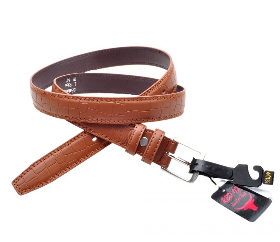 Bulk Buy Leather Belts 3.0cm Brown BLT1111-2