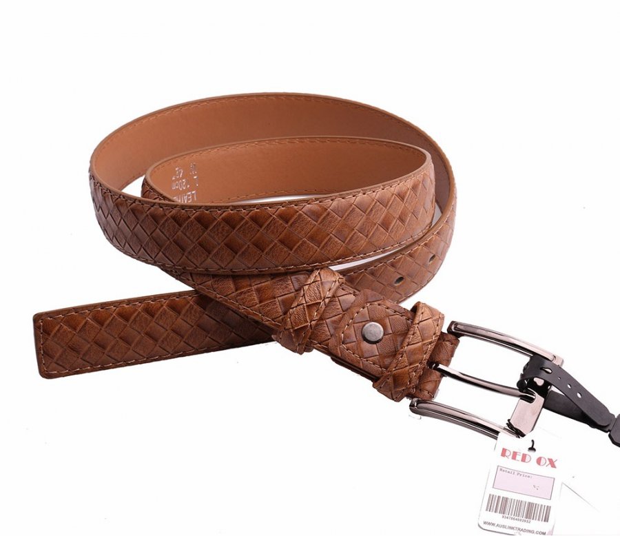 Bulk Buy Belts 3.5cm Brown BLT1220-2