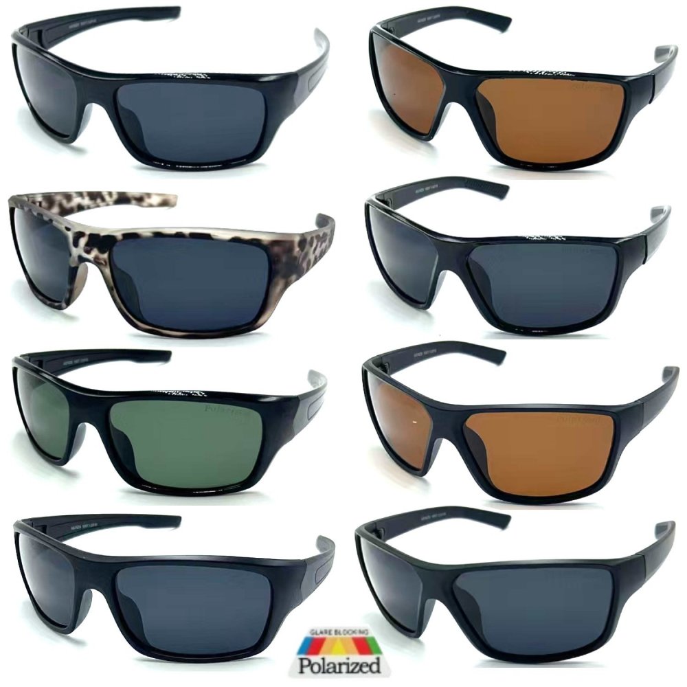 Biohazard Polarized Sunglasses, 2 Styles Mixed SUP-BIP020/1