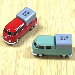 Clear Crystal Sticker Label with 4.75" VW Double Cabin Pick Up  Clear Crystal Sticker Label with 4.75" VW Double Cabin Pick Up