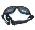 Choppers Convertible Goggles Sunglasses (Anti-Fog Coated, Revo Gold Tinted Lens) 8963-SMR