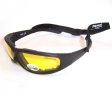 Choppers Night Drive Yellow Lens Goggle Glasses (Anti-Fog Coated) 91747-YL