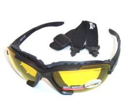 Choppers Convertible Night Drive Yellow Lens Goggles Glasses (Anti-Fog Coated) 91969-YL  Choppers Convertible Night Drive Yellow Lens Goggles Glasses (Anti-Fog Coated) 91969-YL