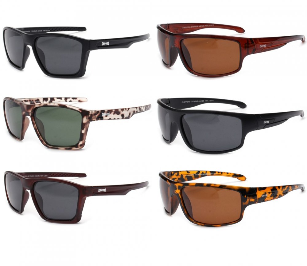 Choppers Polarized Sunglasse, 2 Style Mixed, CHP446/47