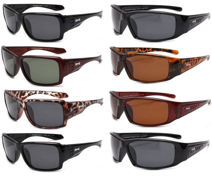 Choppers Polarized Sunglasse, 2 Style Mixed, CHP449/50