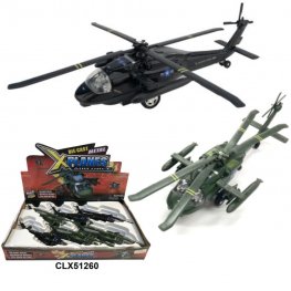 10" Diecast UH-60 Black Hawk Helicopter CLX51260  10" Diecast UH-60 Black Hawk Helicopter CLX51260