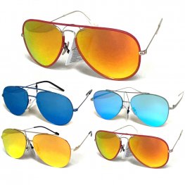 Classic Fashion Metal Aviator Sunglasses A8038  Classic Fashion Metal Aviator Sunglasses A8038