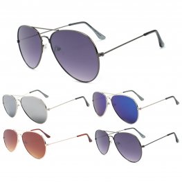 Flat Lens Aviator Metal Sunglasses AV013  Flat Lens Aviator Metal Sunglasses AV013
