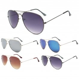 Spherical Lens Aviator Metal Sunglasses AV014  Spherical Lens Aviator Metal Sunglasses AV014
