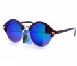 Designer Fashion Metal Sunglasses FM2117-2