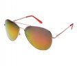 Aviator Metal Tinted Lens Sunglasses (Spring Tenple, Large Size) RB006-2