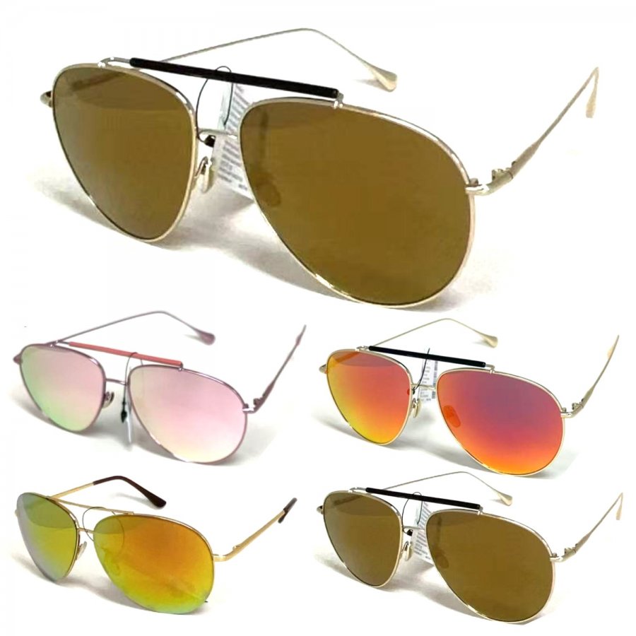Classic Fashion Metal Aviator Sunglasses 86032