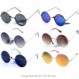 John Lenon Fashion Metal Sunglasses - Mixed 2 Styles JL012/13