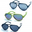 Koala Collection Kids Fashion Unisex Plastic Frame Sunglasses 4 Style Asst, SUK-KU-4G-001