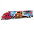 1:68 Kenworth Truck T700 with Container, Mixed Colour (Red, Black, Blue, White) KT1302D