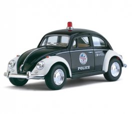 1967 Volkswagen Classical Beetle Police Car 1:32 (5" Car Models) KT5057DP  1967 Volkswagen Classical Beetle Police Car 1:32 (5" Car Models) KT5057DP