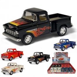 1:32 1955 Chevy Stepside Pick Up with Printing KT5330DF  1:32 1955 Chevy Stepside Pick Up with Printing KT5330DF