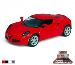 1:32 2013 Alfa Romeo 4C (4 Asstd Colors) KT5366D  1:32 2013 Alfa Romeo 4C (4 Asstd Colors) KT5366D
