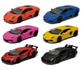 1:32 Matte Lamborghini (3 Models) KT5370D  1:32 Matte Lamborghini (3 Models) KT5370D