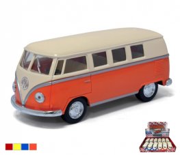 VW Classical Bus 1962 (Ivory Top) 1:32 (5" Asstd Colour) KT5377D  VW Classical Bus 1962 (Ivory Top) 1:32 (5" Asstd Colour) KT5377D