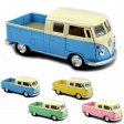 1:34 1963 Volkswagen Bus Double Cab Pickup (Pastel Color) KT5387DY