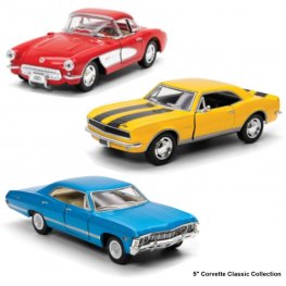 5" Corvette Classic Collection (3 Modeles Assorted Colours) KT5458D  5" Corvette Classic Collection (3 Modeles Assorted Colours) KT5458D
