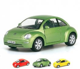1:24 Volkswagen New Beetle (6 Pcs/Box) KT7003D  1:24 Volkswagen New Beetle (6 Pcs/Box) KT7003D