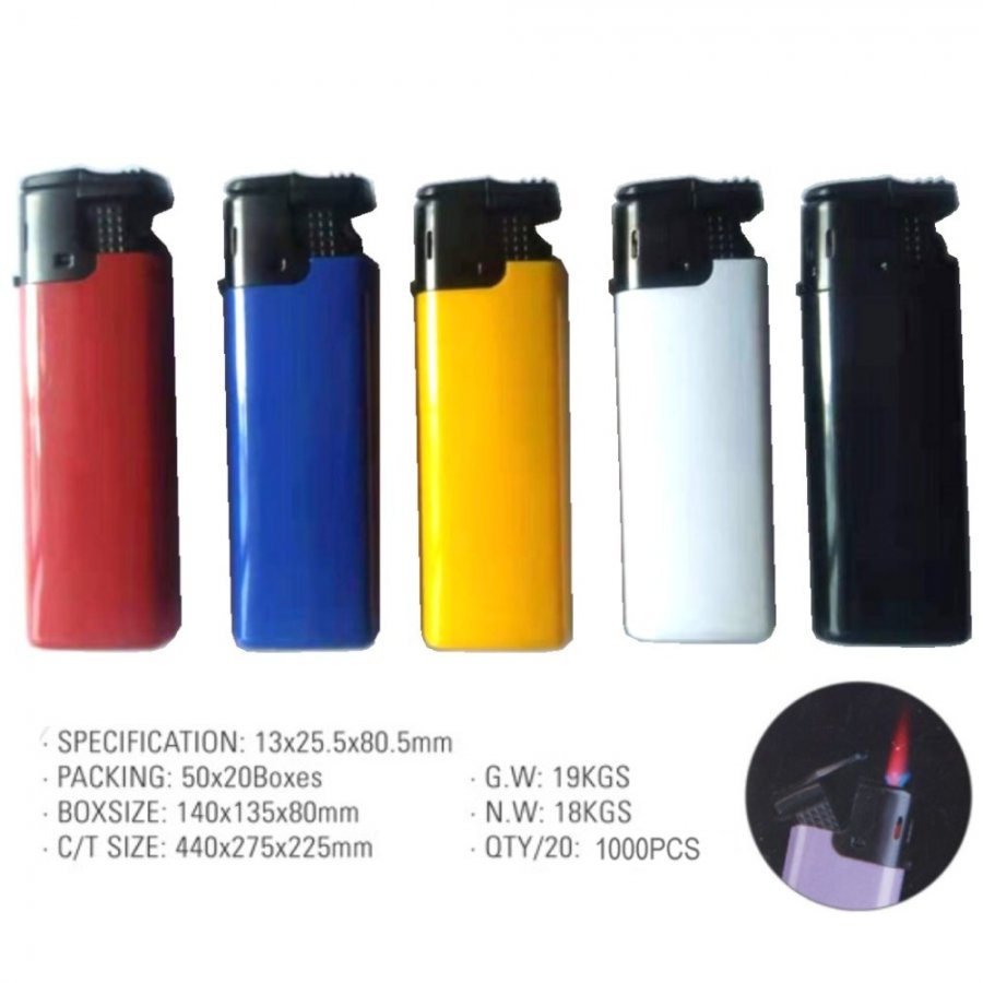 Electronic Refillable Windproof Jet Lighter - QM-1010-Jet