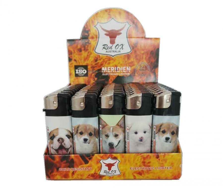 Dog Electronic Gas Refillable Lighters RF-834-Dog