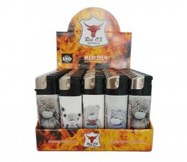 Teddy Electroni Gas Refillable Lighters RF-834-Teddy  Teddy Electroni Gas Refillable Lighters RF-834-Teddy