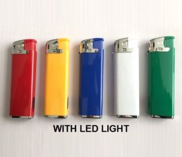 Electronic Gas Refillable Lighters RF-QMD-507-Led  Electronic Gas Refillable Lighters RF-QMD-507-Led