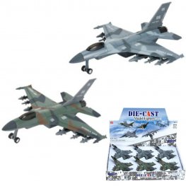 8" Diecast Models 1:400 F16 Fighter Jet (2 Colours)  8" Diecast Models 1:400 F16 Fighter Jet (2 Colours)