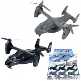 8" Diecast Models 1:400 Bell Boeing V-22 Osprey (2 Colours)  8" Diecast Models 1:400 Bell Boeing V-22 Osprey (2 Colours)
