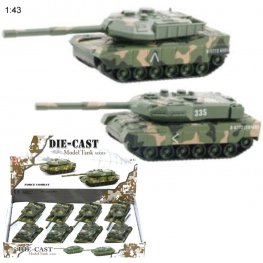 5" Diecast Models 1:43 Combat Tank Camouflage (2 Styles)  5" Diecast Models 1:43 Combat Tank Camouflage (2 Styles)