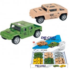 3.5" Diecast Models 1:64 Hummer UN & Army (2 Styles.)  3.5" Diecast Models 1:64 Hummer UN & Army (2 Styles.)