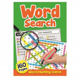 160 Pages Word Search Book Green (MM00604)  160 Pages Word Search Book Green (MM00604)