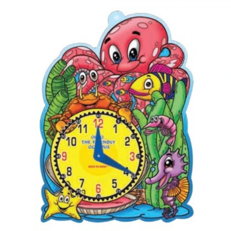 Let\'s Learn Time Octo, The Friendly Octopus (MM02161)