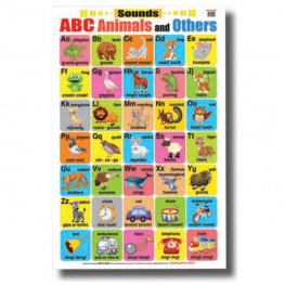 Sounds ABC Animals and Others - Educational Chart (MM08004)  Sounds ABC Animals and Others - Educational Chart (MM08004)