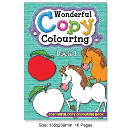 Wonderful Copy Colouring Book 1 (MM08301)  Wonderful Copy Colouring Book 1 (MM08301)
