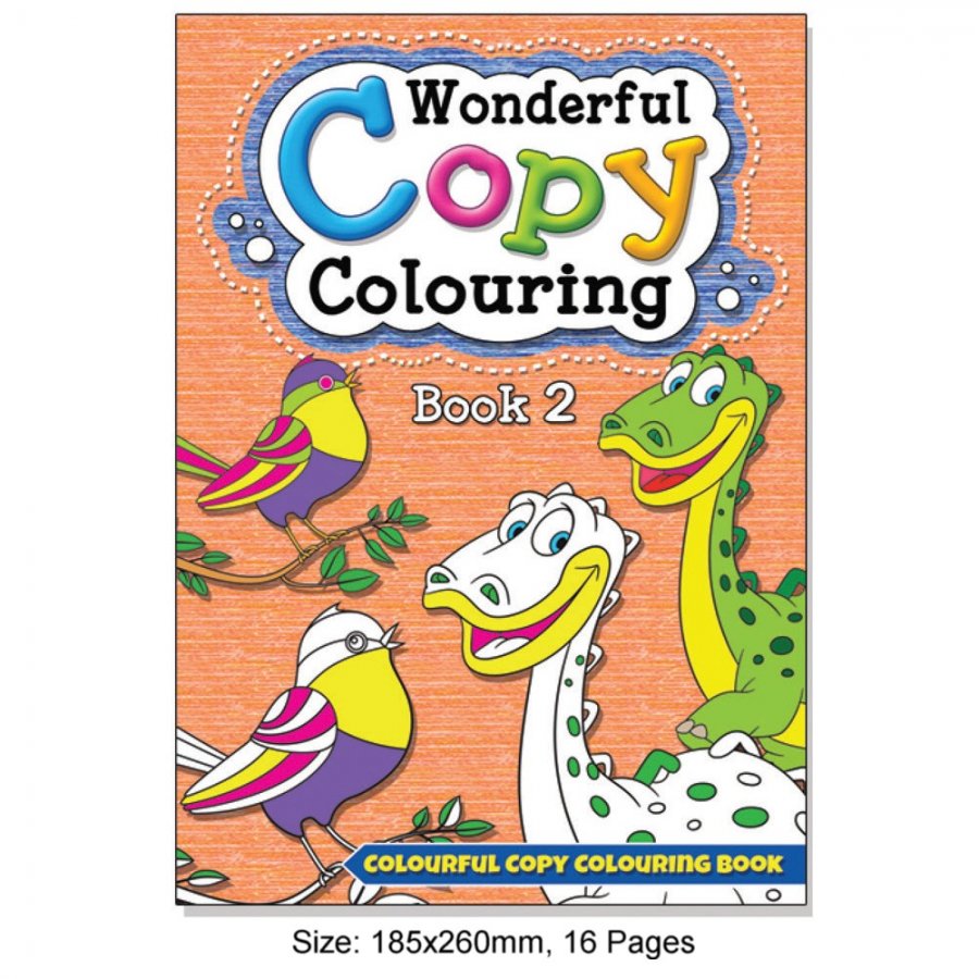 Wonderful Copy Colouring Book 2 (MM08400)