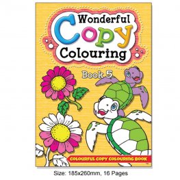Wonderful Copy Colouring Book 5 (MM08707)  Wonderful Copy Colouring Book 5 (MM08707)