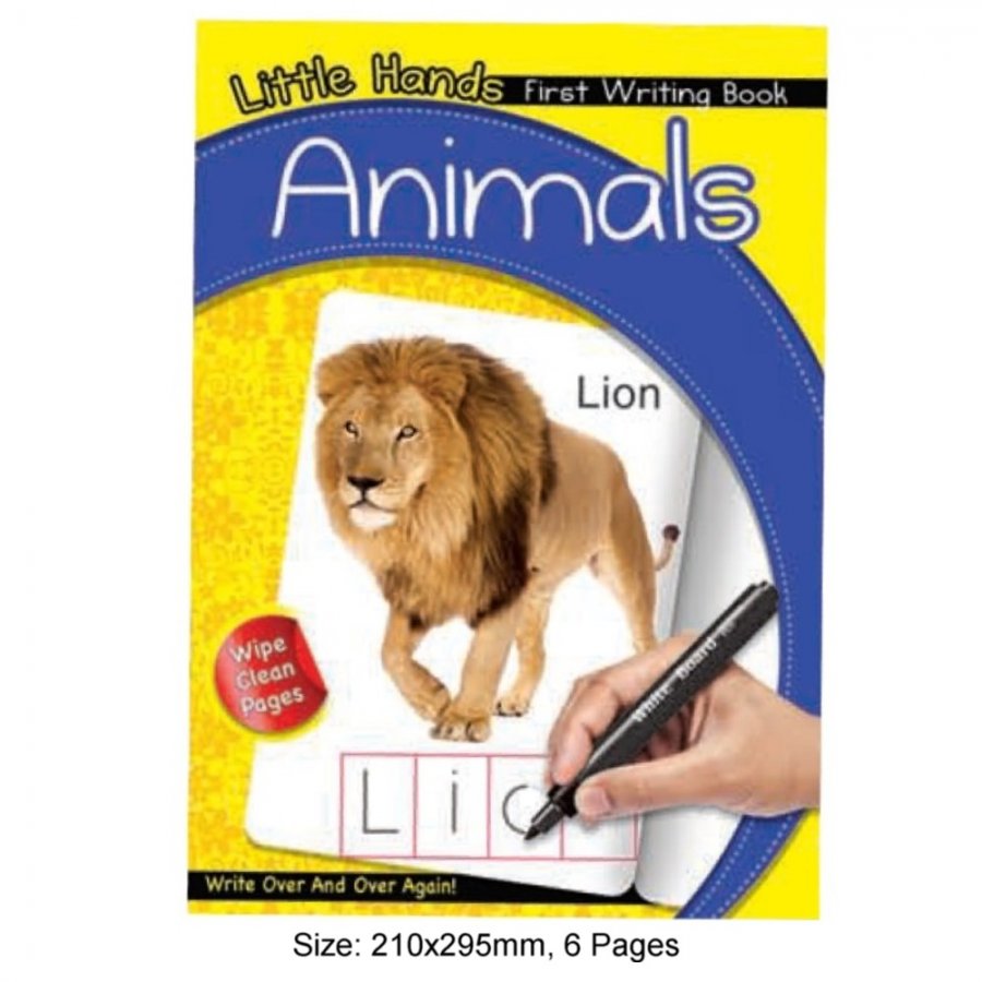 Little Hands First Writing Book Animals (MM17172)