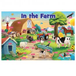 In the Farm - Educational Chart (MM24303)  In the Farm - Educational Chart (MM24303)