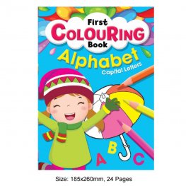 First Colouring Book Alphabet Capital Letters (MM80511)  First Colouring Book Alphabet Capital Letters (MM80511)