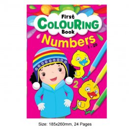 First Colouring Book Numbers 1-20 (MM80535)  First Colouring Book Numbers 1-20 (MM80535)