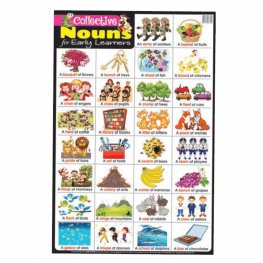 Collective Nouns for Early Learners - Educational Chart (MM38704)  Collective Nouns for Early Learners - Educational Chart (MM38704)