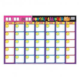 Monthly Calendar - Educational Chart (MM38803)  Monthly Calendar - Educational Chart (MM38803)